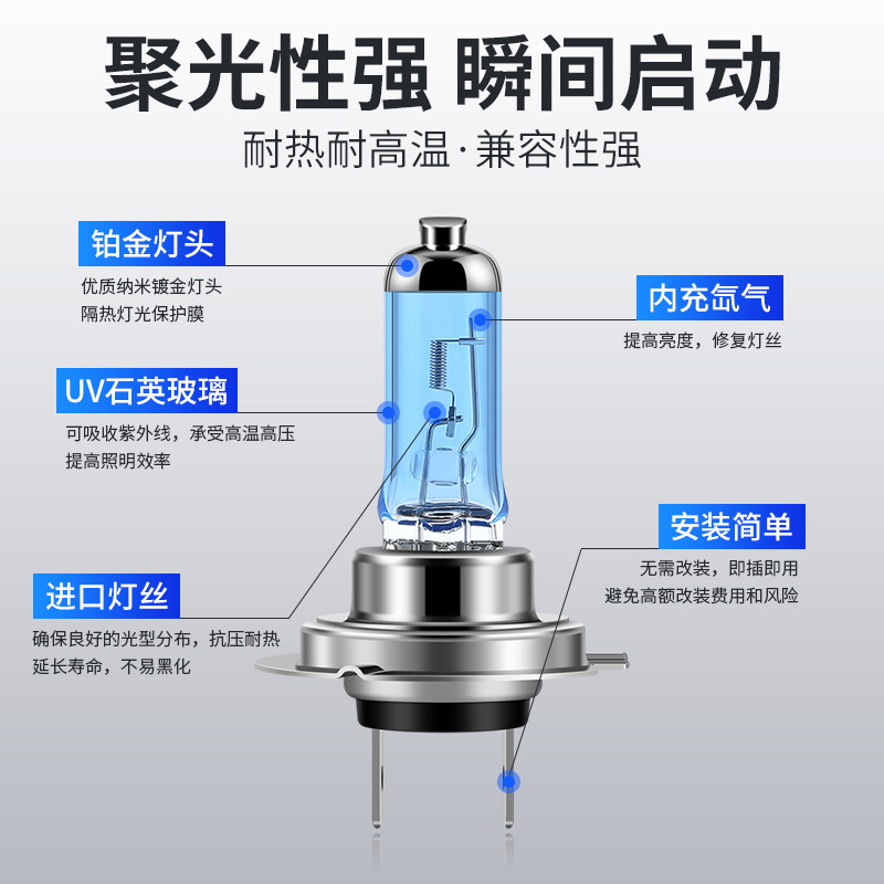 款大众凌渡凌度氙气灯远近光雾灯灯改灯泡