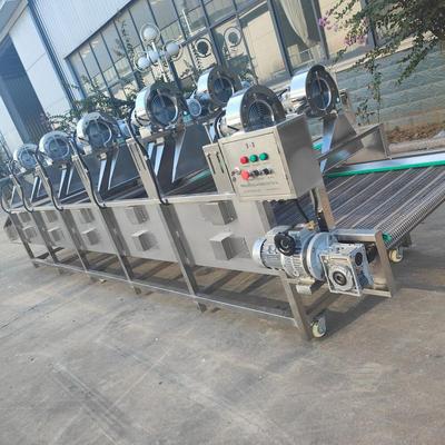 豆干翻转式XFU干 菜包装风袋清榨洗风干机厂家 沥水风干线机