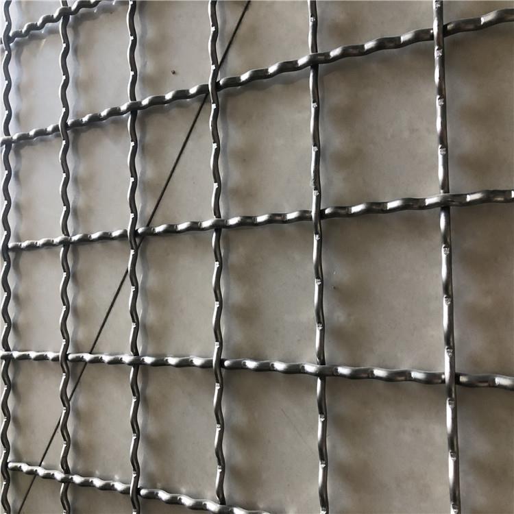 钢304网不PLE锈筛方网 316L编织网轧花 编织孔波纹网