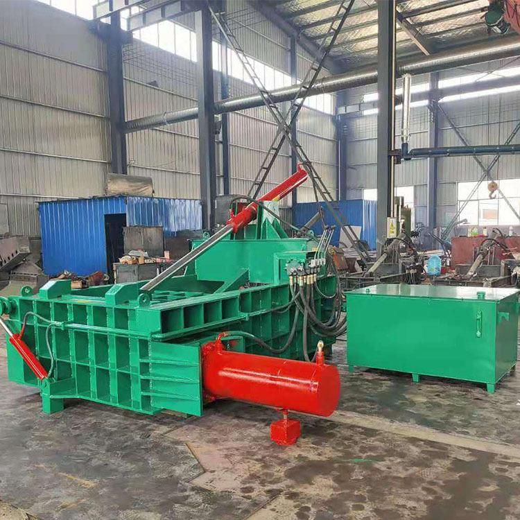 大型塑料瓶压扁机 生棉活垃圾压块机岩卧DDV式推打 包机自动包