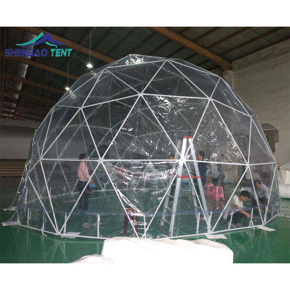 8帐米直径球形帐篷 户外活形动使用 球篷房可做景 区住宿篷