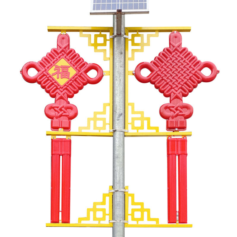 LED中国结灯笼户外防水路灯杆