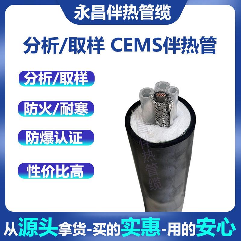 恒功率伴热管线BWG-Sφ8*6烟气设备CEMS双芯φ8 180度加热管图片