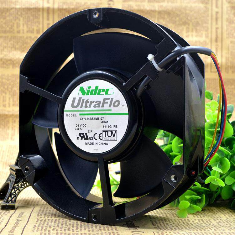 NIDEC X17L24BS1M5-07A041 17250 24V 3.8A 17CM轴流大风量风扇图片