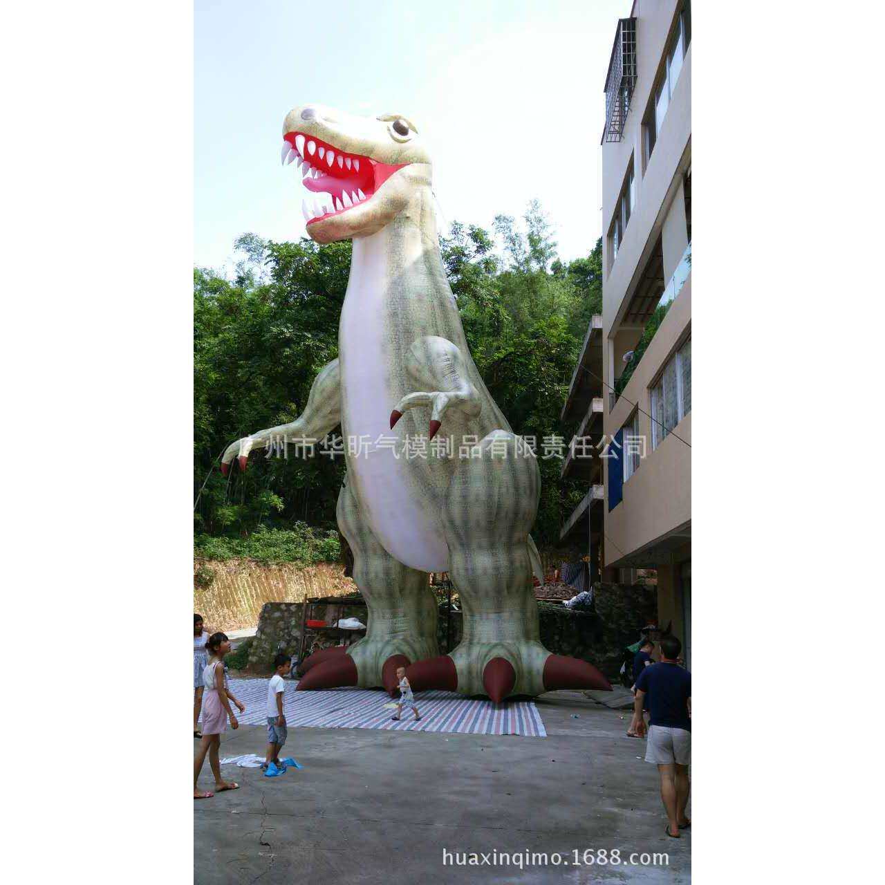 大恐龙模型 仿真恐龙模型 充气恐龙卡通气模
