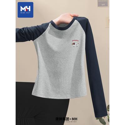 唐狮集团MH纯棉长袖t恤女2025