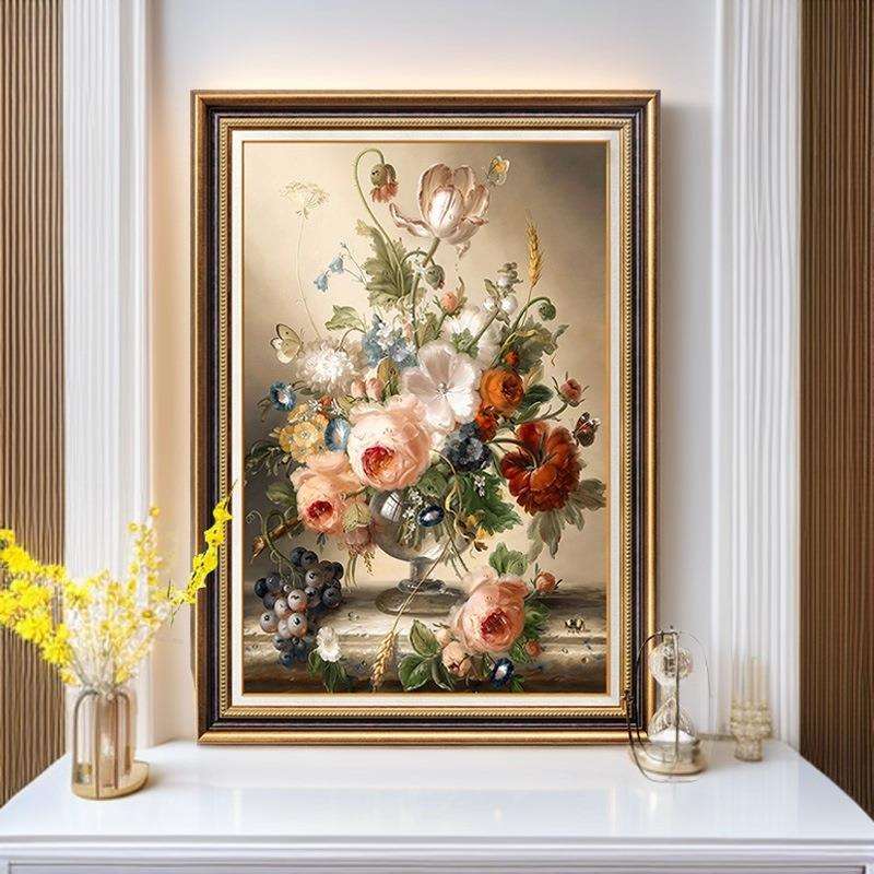 家居装饰品壁画吉祥树幸福发财树欧式抽象花卉风景装饰画油画