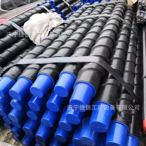 煤矿用地质钻杆50/73刻槽钻杆探水探瓦斯螺旋钻杆潜孔钻杆