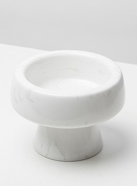 创意黄洞石盘烛台几何软装样板房客厅茶几电视柜餐家居饰品