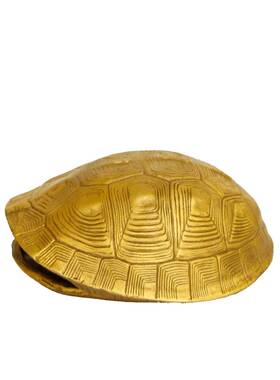 铜乌龟壳创意六摇卦铜钱用具龟甲六十卦工具工艺礼品摆饰家居摆饰