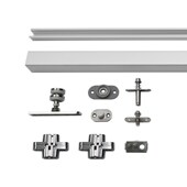 铝合金万向吊轮阳台推拉木门吊滑全五金
