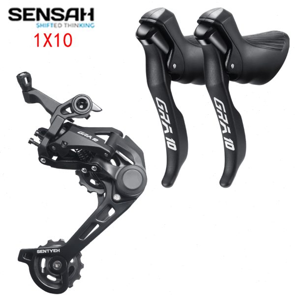SENSAH顺泰GRA 1X10速变速器公路砾石越野瓜车左右手变后拨套件50