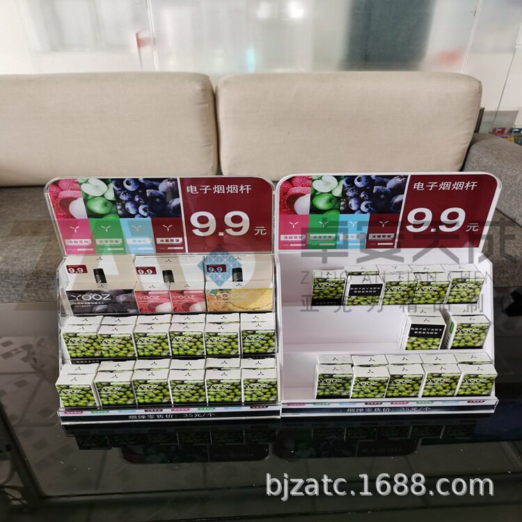 亚克力透明展示架按图纸定制