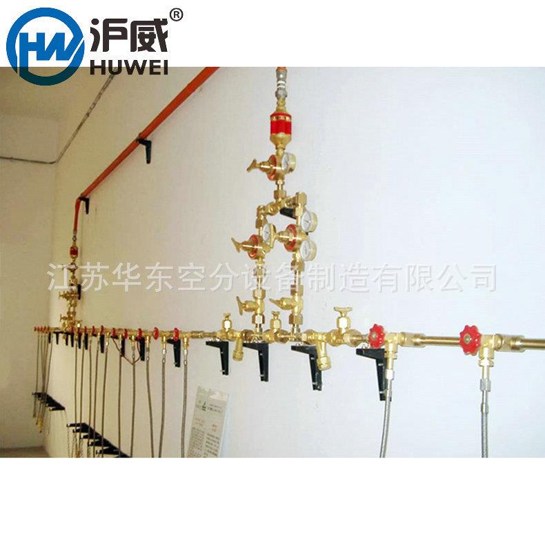 专业提供氢气汇流排 手动切换气体汇流排 单组式气体汇流排