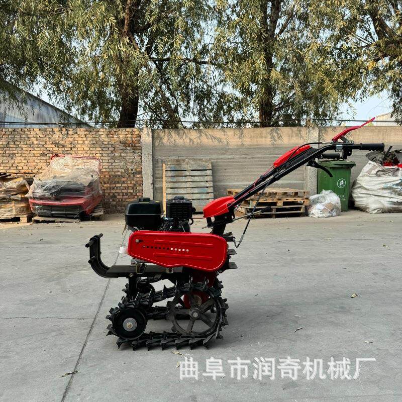 微耕机小型电启动四冲程松土锄草开沟农用翻地旋耕工具