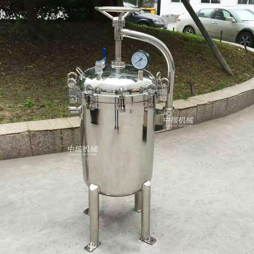 中核机械不锈钢袋式过滤器10T/h工业污水食品流量大速度快