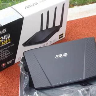 华硕RT AC87U千兆端口家用穿墙光纤高速智能WiFi无线路由器AC68U