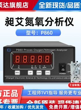 昶艾P860P950CI-PC821气体检测仪氮氧气浓度含量纯度分析仪测氧仪