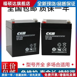 武汉长光蓄电池CB1250 长光CGB12V5AH电梯 消防应急电源 医疗设备