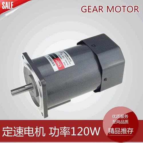 CNDF小电机 低速 220V低速小电机5IK120A-C无刷小电机