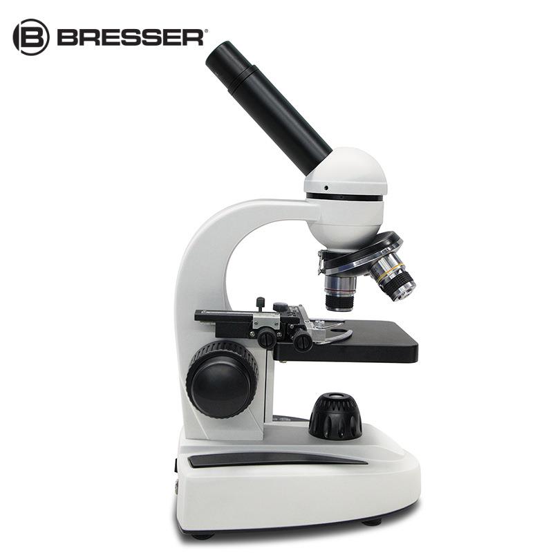 经销bresser高倍显微镜学生实验水产科技养殖单目生物显微镜