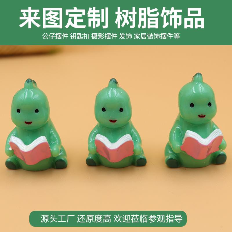 微景观仿真小恐龙摆件树脂工艺品园艺造景配件迷你装饰品摆件