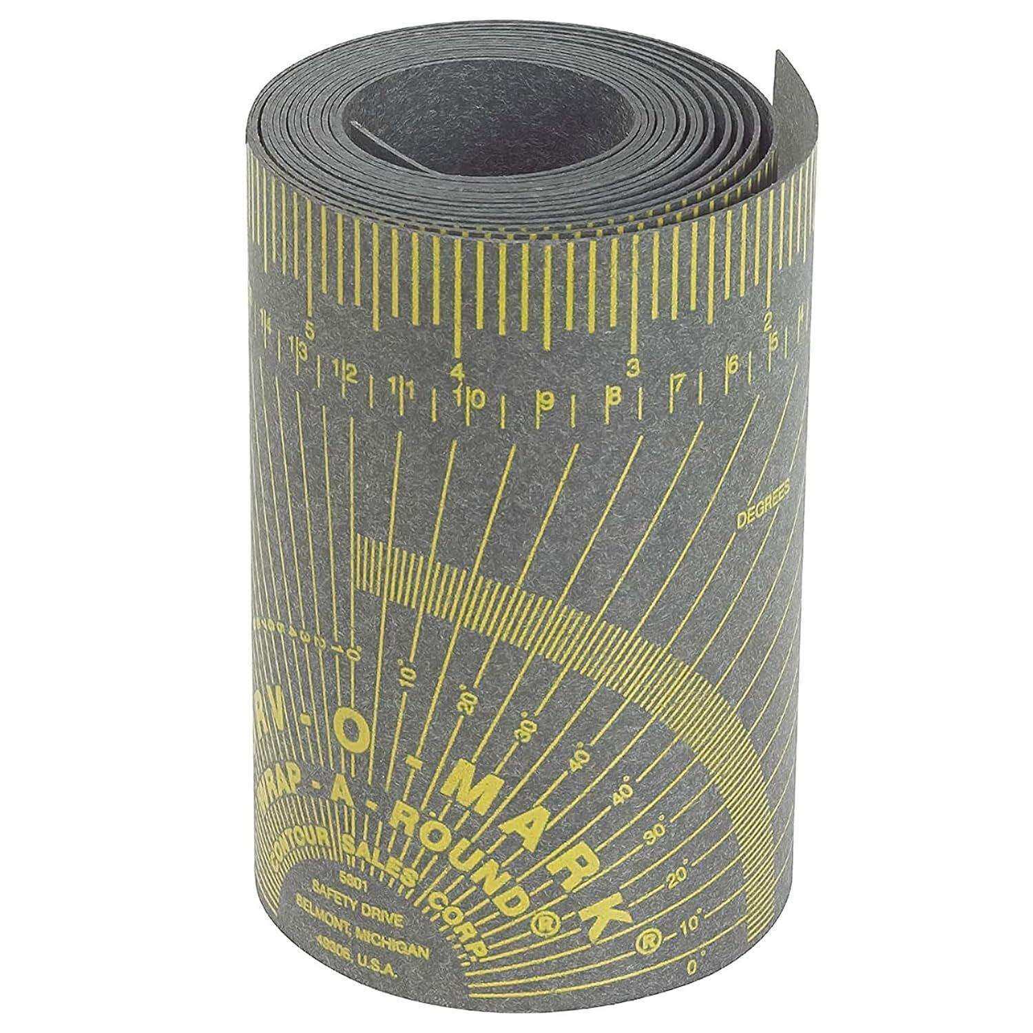 管道测量胶带,工业切割锻造,标识工具(有多种尺寸)精准刻度