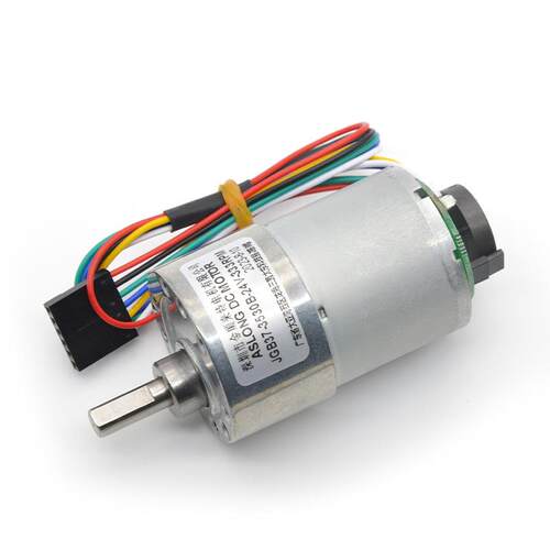JGB37-3530B微型直流减速马达调速电机6v12v24v金属齿轮大扭矩电