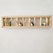 饰玄关卧室钥匙壁挂 饰复古田园创意装 名宿树枝挂钩衣帽架 墙壁装