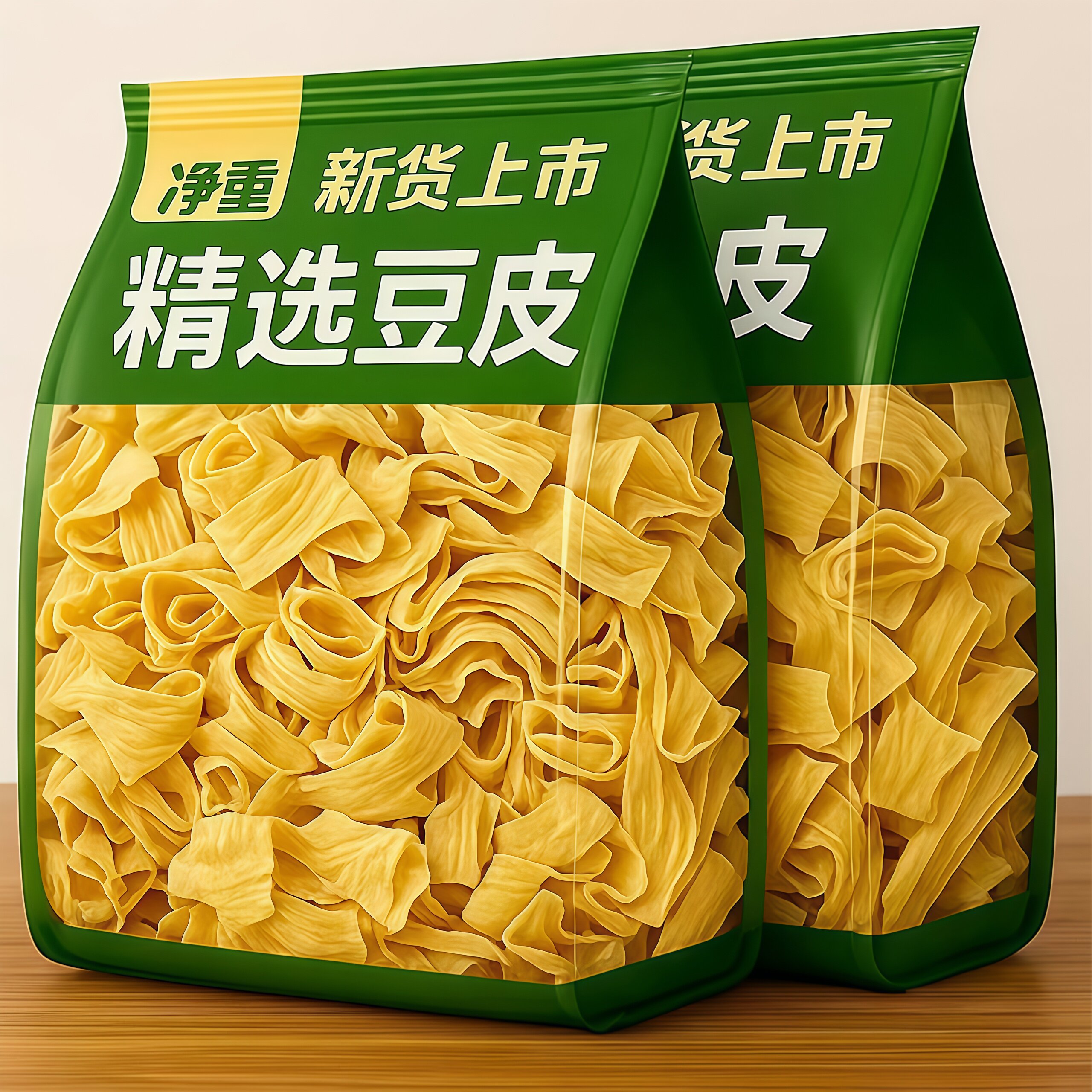 农科院优质干豆皮东北老豆皮干货批发纯手工豆筋豆皮官方旗舰店