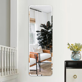 全身镜女试衣穿衣壁挂墙自粘女生卧室少女风宿舍大镜子