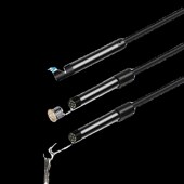 汽车引擎内视镜画质摄影头伸缩下水道疏通视探测镜头