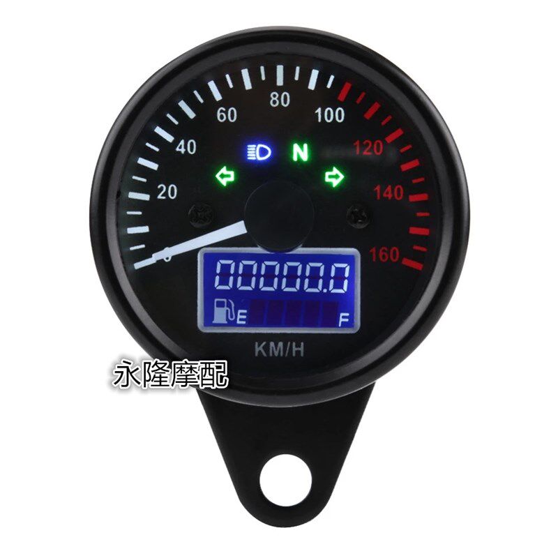 复古改装仪表械里程表液晶油量表总成通用摩车天俊