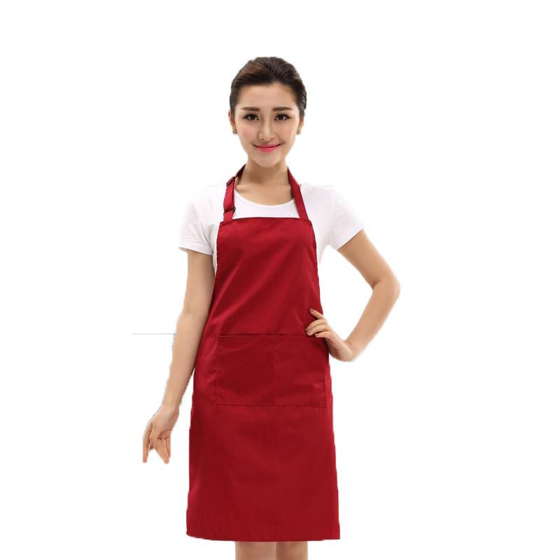 围裙印字广告工作服韩时尚酒店网咖服务员挂脖