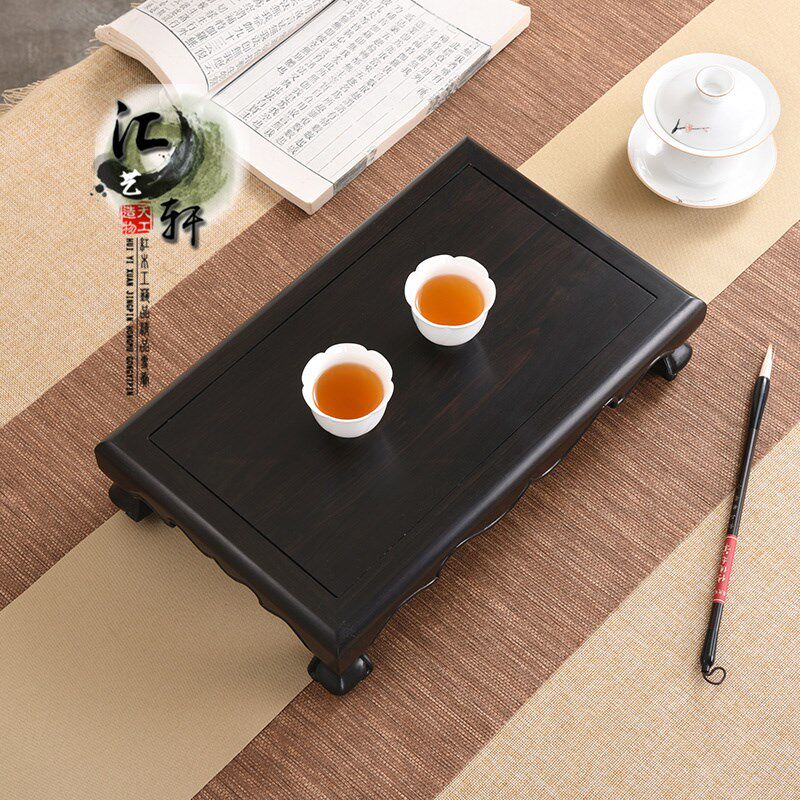 红木紫光檀明式茶壶铜葫芦艺术展示架瓶梨底座