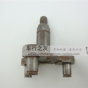 电动轮车小中置电内置角架脚架 尼龙齿轮支架行里架