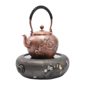 电陶炉茶炉迷你铸铁小型泡茶煮茶炉铁壶铜壶银壶茶艺炉
