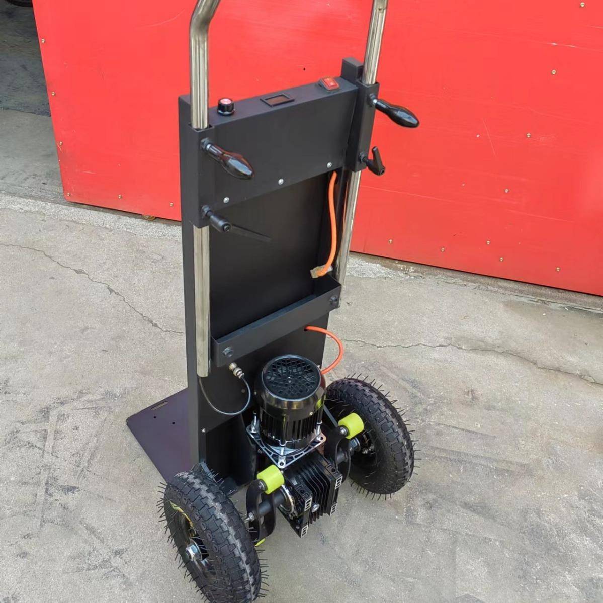 电动家爬机电动楼搬运车楼神器上下重物爬搬运电建材水泥搬运车