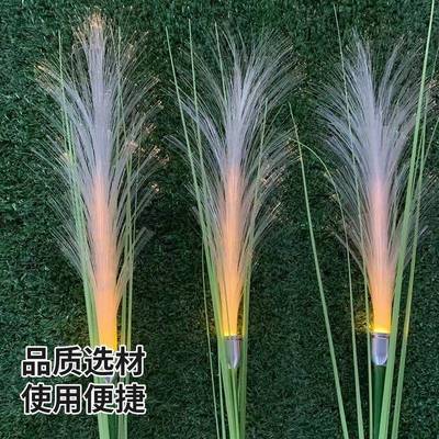 麦穗工日程节草坪装饰地光插庭院景观灯ed户外-l纤芦苇花灯