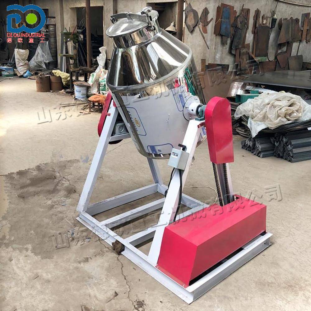 36度旋转物料混合机 粉鼓式不锈电JFM动搅拌机 0状颗粒钢物料拌匀
