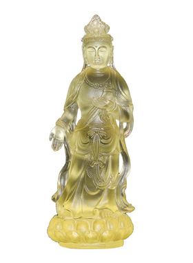 八大菩萨琉璃像观观世坛城站像春秋古法琉璃