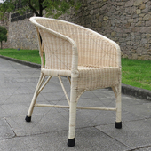 天然真藤编织护腰藤椅老椅单老式 办公阳台茶桌休闲滕靠椅