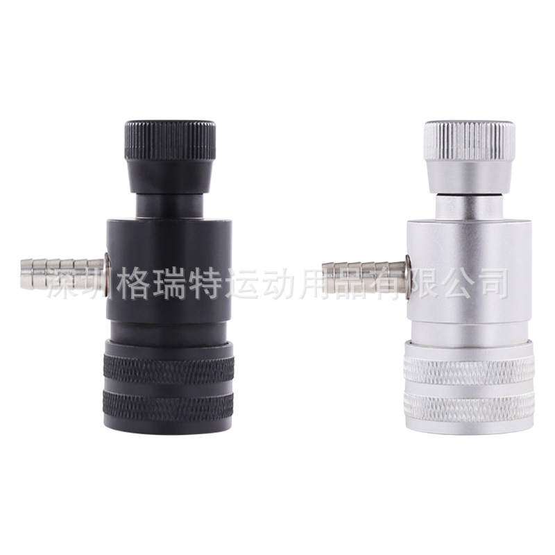 家用不锈钢自酿啤酒桶充气头CO2气瓶直充头自动打啤酒器配件ASA