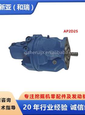工程机械挖掘机液压泵总成AP2D25适用于现代R55 R50和徐工XE60