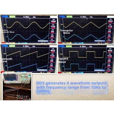高速双通道14Bit数据转换器Ad9767 Fpga任意波信号发生器数据开发