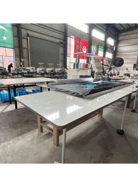 银全自平动电绣花机混合绣绳绣绣盘脑带绣GX1201+1机器商河用刺绣