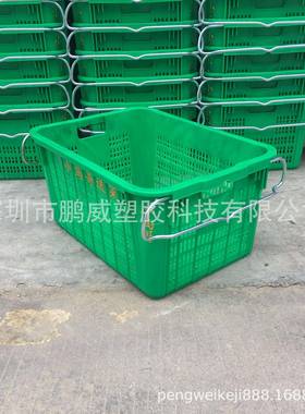 P现货2#铁耳萝（620*45*00）色现货直销塑料绿网格IOF蔬W菜2筐