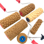 寸寸艺术海藻绵滚筒刷仿海藻绵滚筒纹液体壁纸漆海棉肌理工具