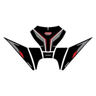 适用钱江赛防滑油箱鱼骨车身防滑保护纸膜改装 件