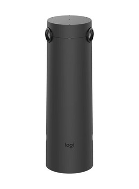 罗技（Logitech）ST100 AI全景摄像岛 视频会议音视频 智能追踪4K高清摄像头麦克风 ST100AI全景摄像岛-黑色